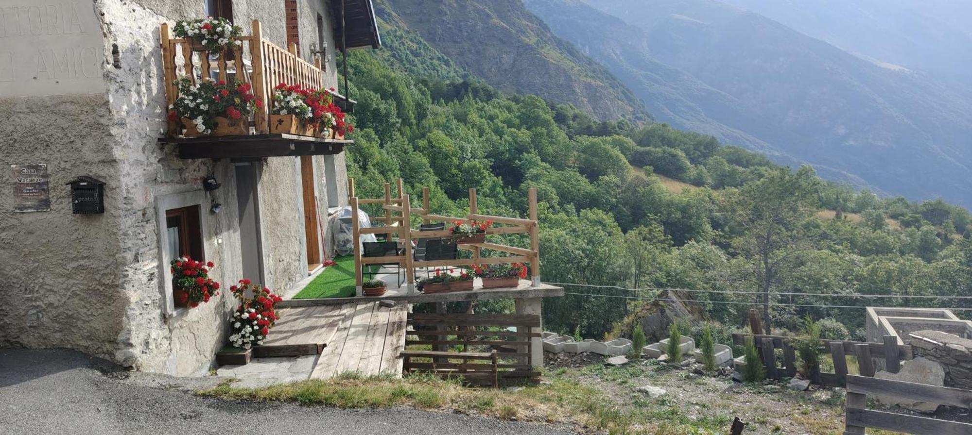 Ca Ad Me Pare Alloggio Con Terrazza Panoramica Монченизио Экстерьер фото